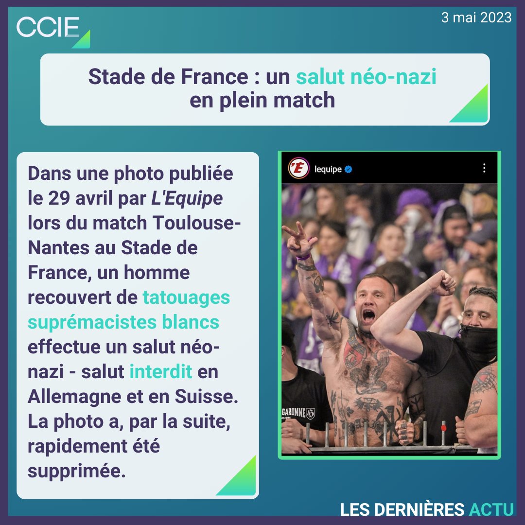 CCIEurope's tweet photo. ❓Que pensez-vous de ces actualités ? Dites-nous tout en commentaire ⬇️
#CCIE #UrgenceAction #Islamophobie
#Mediapart #Relicha #Salam #JoeBiden #POTUS https://t.co/vyALMrMSbH