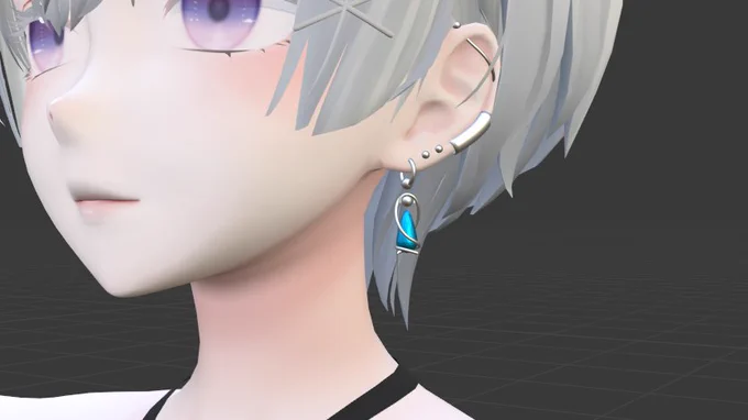 森羅ちゃん水着アクセサリーWIP