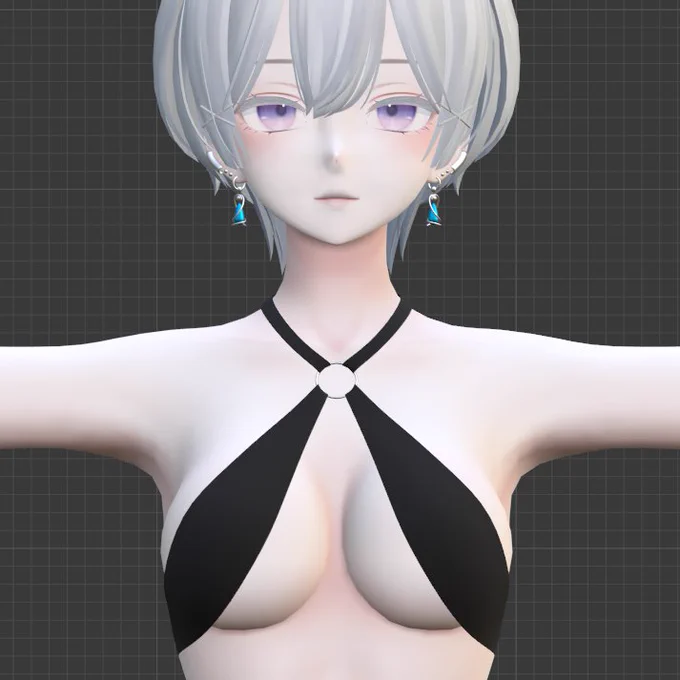 森羅ちゃん水着アクセサリーWIP