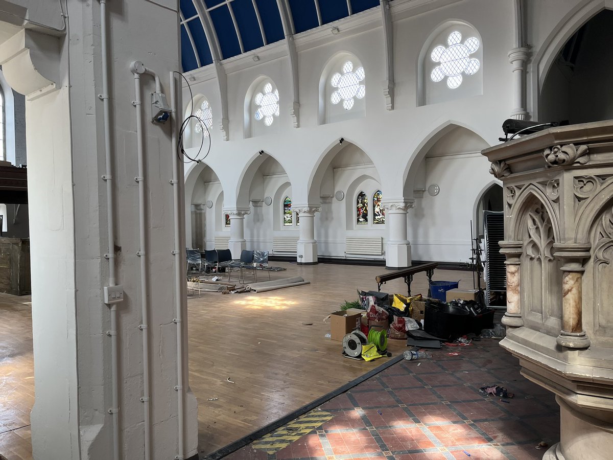 debrajgreen's tweet photo. Great to be at a partners mtg over @Stlukeschurchbb today in prep for a ROC Conversation for #Blackburn Jason Gardner was a great host and nice to meet folks from the community and see the church renovation in progress @weareROC @LancsPolice @LancsPCC https://t.co/6qC39imnSd