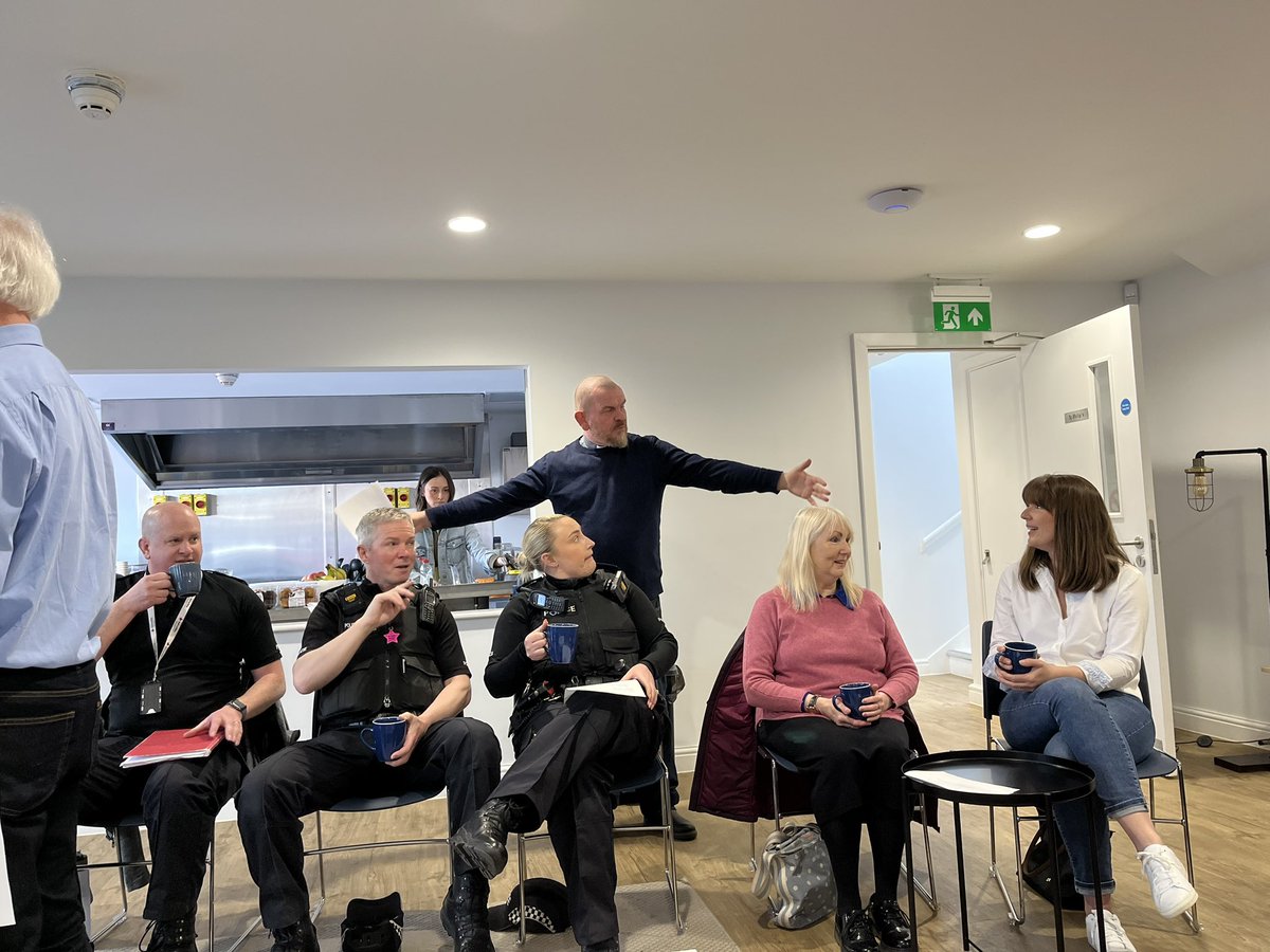 debrajgreen's tweet photo. Great to be at a partners mtg over @Stlukeschurchbb today in prep for a ROC Conversation for #Blackburn Jason Gardner was a great host and nice to meet folks from the community and see the church renovation in progress @weareROC @LancsPolice @LancsPCC https://t.co/6qC39imnSd