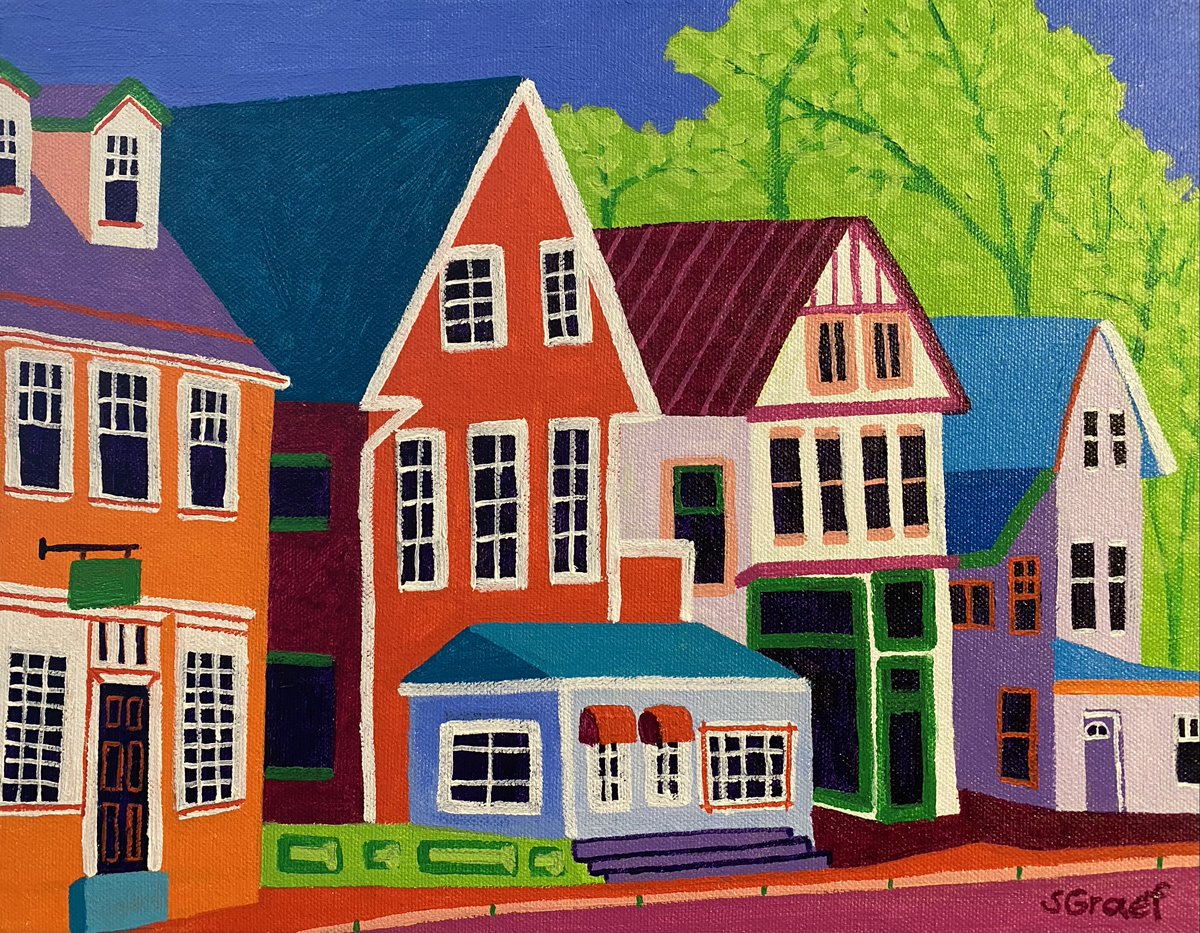 GraefArt's tweet photo. "North Conway" 11 X 14", acrylic on canvas. A favorite place in New Hampshire.
#contemporarypainting #contemporaryart #colorfulpaintings #acrylicpainting #architecture #acryliconcanvas #artwork #artoftheday #artifactgallery #nhrealestate #NewHampshire #northconway #newengland https://t.co/IfCr8NodvG