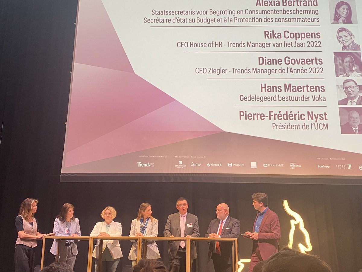 « Het bilan van de regering: de coronacrisis is goed beheerd, de energiecrisis veel minder. En op structurele hervormingen is het nog steeds wachten » @VOKA_HMaertens 

Debat op de uitreiking van de nationale @trends_be Gazellen voor de snelste groei bedrijven