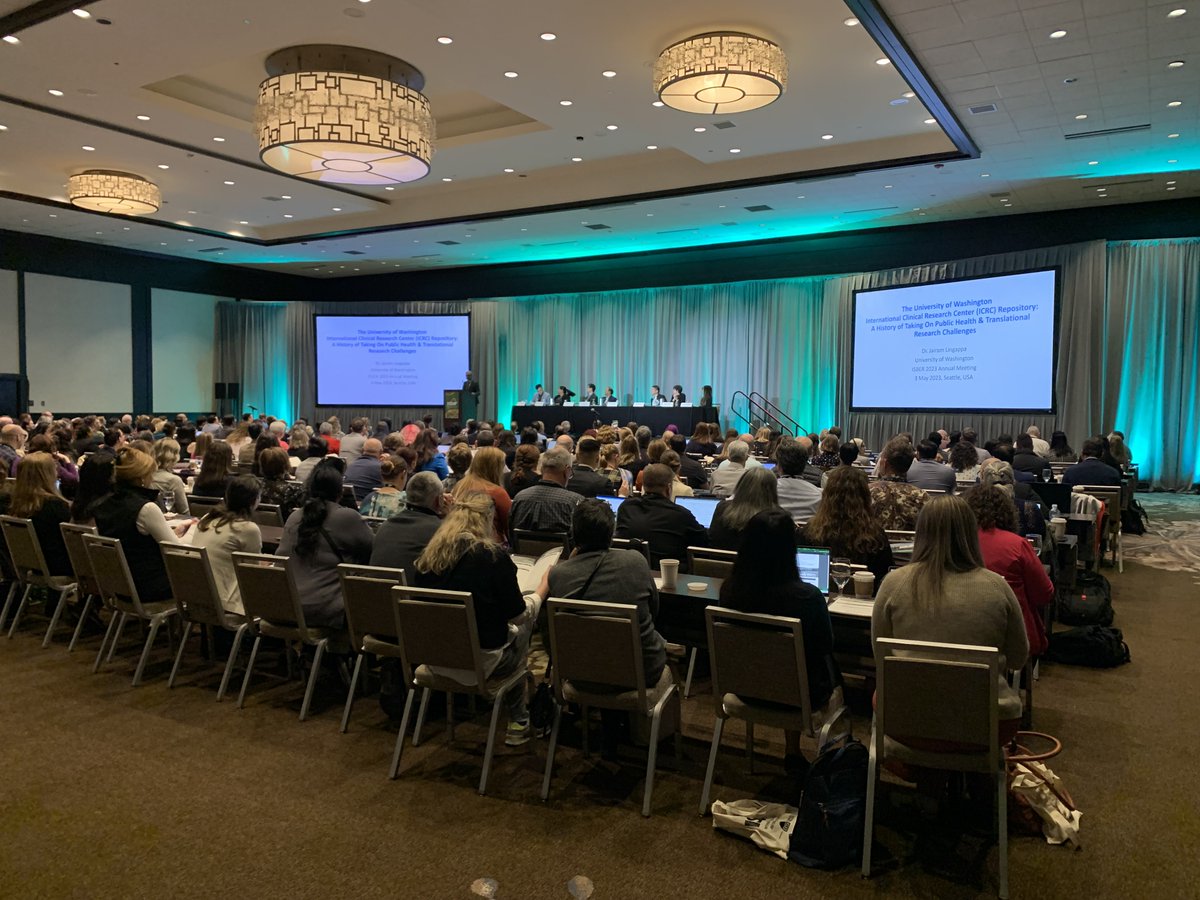 Kicking off Day 1 of the ISBER 2023 Annual Meeting in Seattle with Symposium 1 on Measuring Biobank Impact! Couldn't make it in-person? Join us virtually! #isber2023 #biobanking  #biopreservation