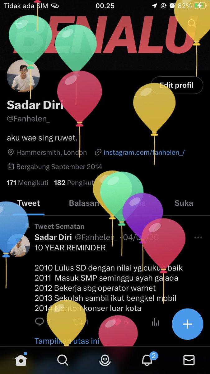 Sadar Diri tweet media