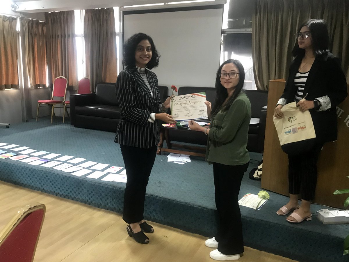 MaryadaNeupane's tweet photo. Glimpse of In-person Felicitation &amp; Closing Ceremony of M4M Ambassador Program Batch- I 🥳

#mentalhealth 
#MentalHealthMatters 
#mentalhealthadvocate https://t.co/Ukyot3oxA5