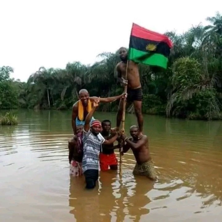 If we can't stand up for our Biafran flag, then We can't live under it.

It's either Biafra or Biafra. It's our mandate. Every Biafrans must be involved.

#FreeBiafra #EndNigeria 
#BiafraReferendum