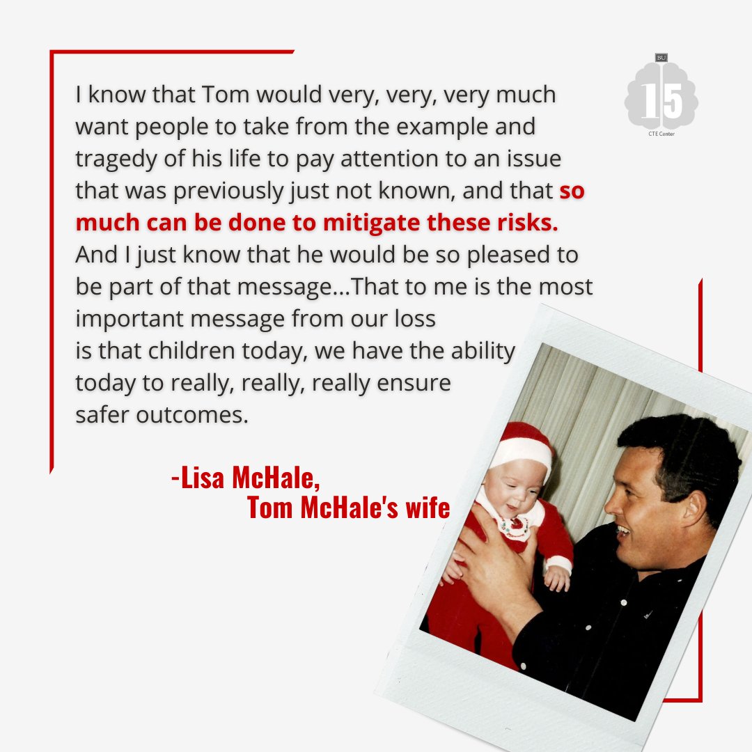 bu_cte's tweet photo. Learn more about Tom McHale and his CTE diagnosis by reading the full interview with Lisa: https://t.co/k1Zfn4pI4r. #BUCTE #Flashback15
(2/2) https://t.co/QKSTXi6vV0