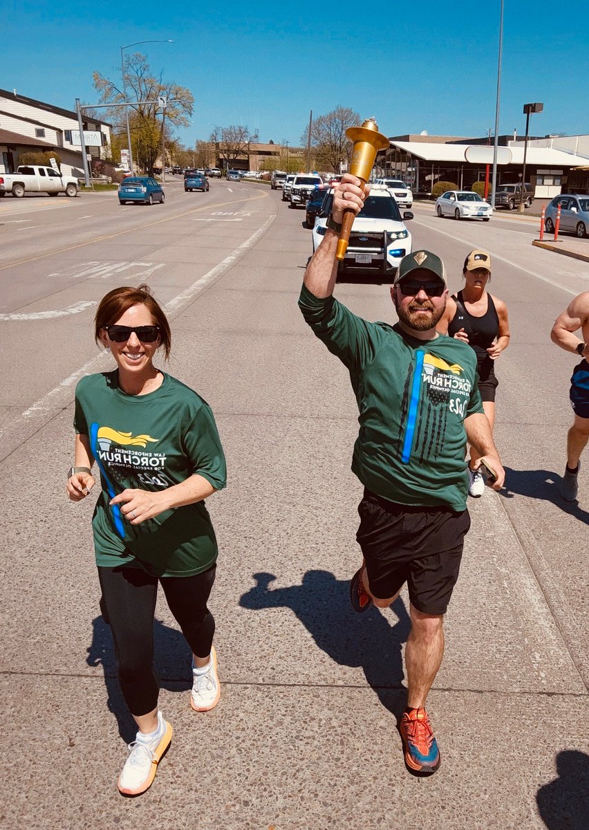 Could not have asked for a more gorgeous day to carry the Flame of Hope for #SpecialOlympics 
#TorchRun 
#LETR 
#SOMT
