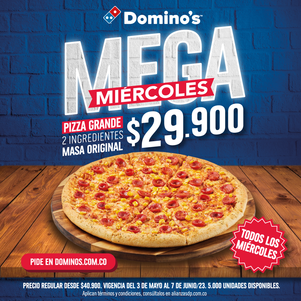 Domino's Pizza Col on Twitter "¡Tenemos el MEGA plan para hoy! 🤩