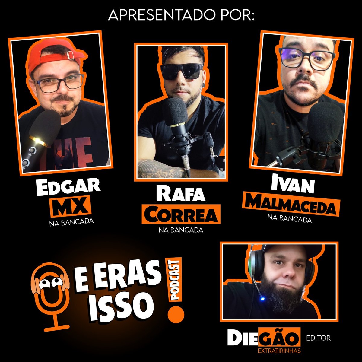 Rafiskorrea's tweet image. Olá manolos e manolas deste meu Brasil da zoeira! Estamos chegando! 😎🎙️
#eerasissopodcast #eerasisso #podcasthumor #podcast #humor #humorquintaserie #risadas #risadas #piadas #resenha #pod #flow #podpah #engraçado #estamoschegando #improviso #zueira #comedia #cast #batepapo