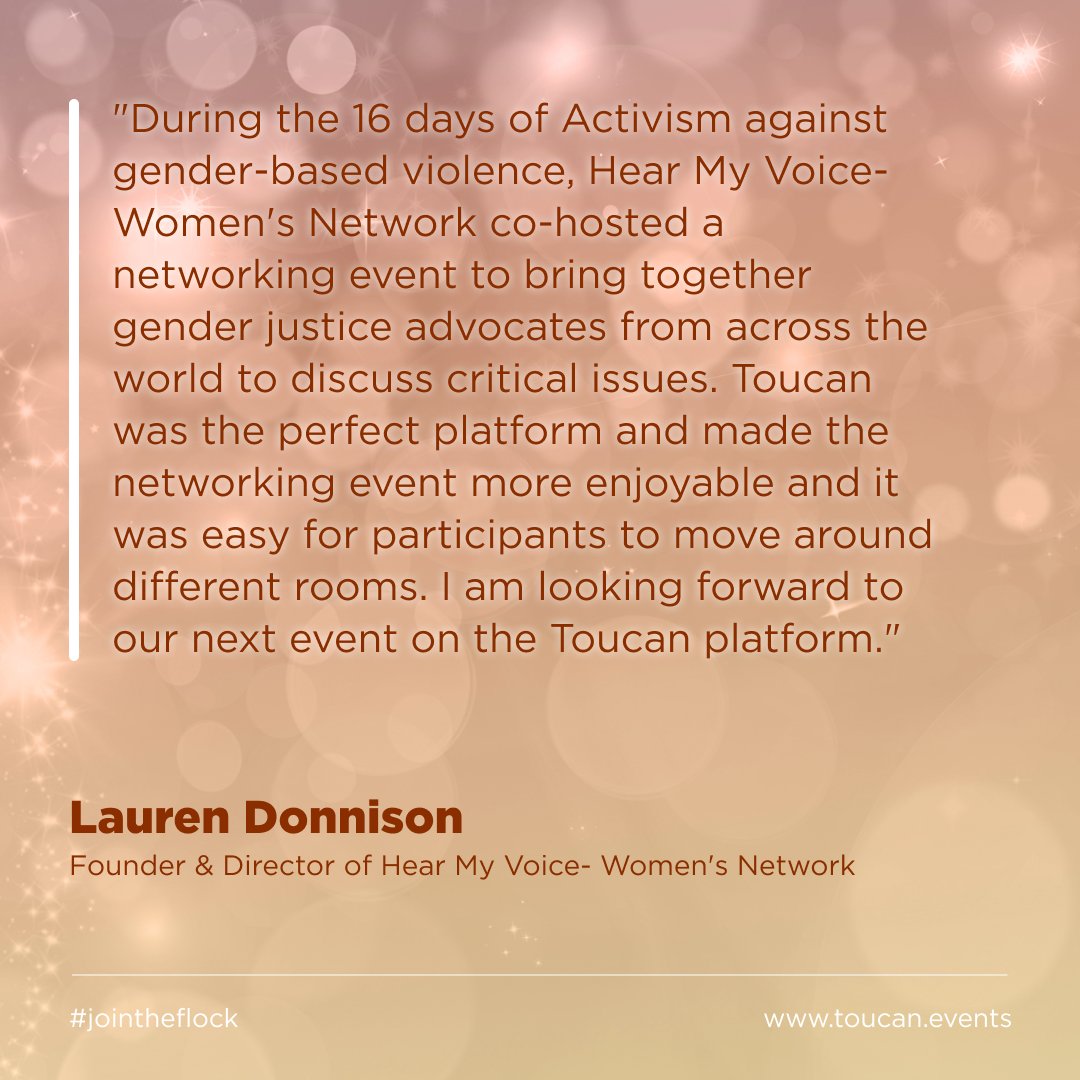 Toucan Events tweet media