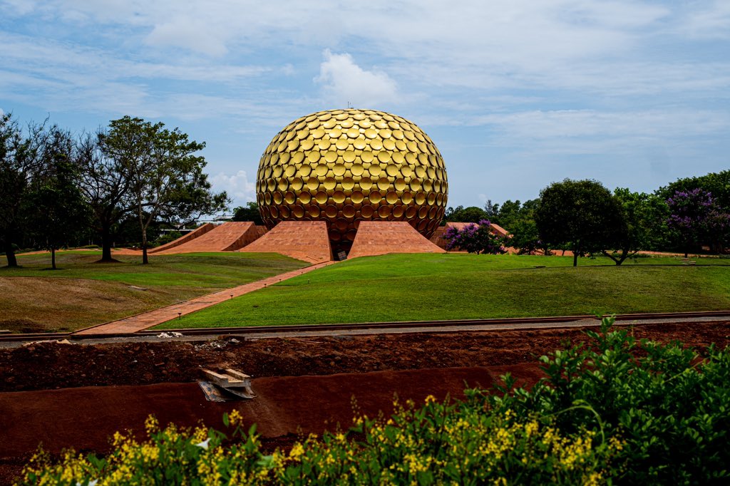 Auroville: Matrimandir (Mother’s temple)

Auroville (short form for Aurobindo Ville) is a society located about 12 KM from Pondicherry. 

Matrimandir is located in a compound in an area is 9 hectares. matrimandir is surrounded by 12 gardens.

It’s a spherical structure made with…