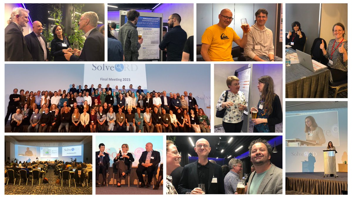 Last week, 125 participants met in Prague 🇨🇿 for the final Solve-RD meeting. Additional 110+ attendees joined online. It was great to see everyone in person again! Thank you all for joining 🫂
Here are some impressions of our very successful meeting ⤵️