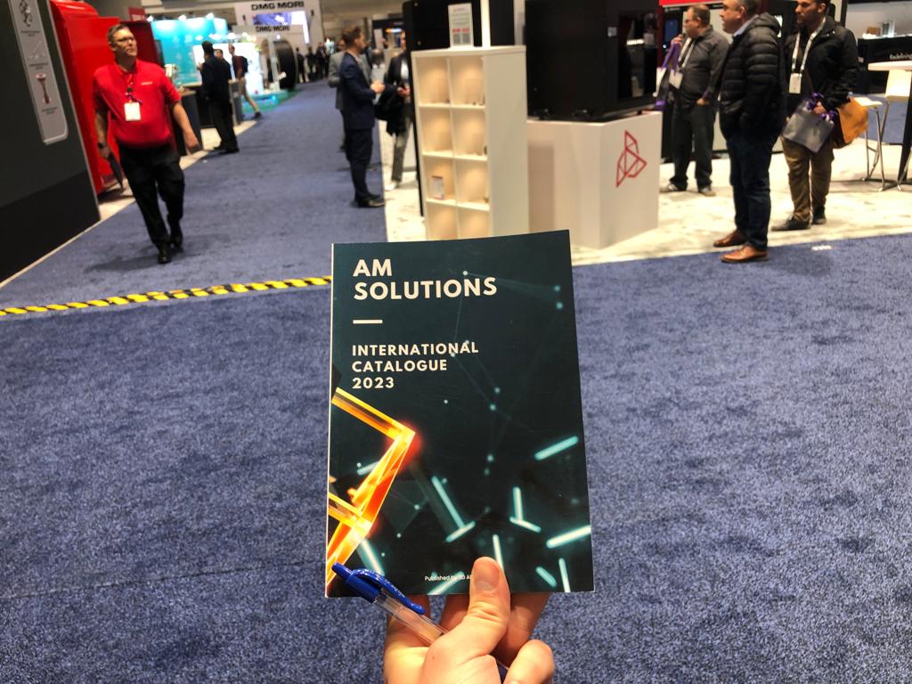 3DAdept's tweet image. Are you at @RAPID_Event ? Pick up the latest copies of #3DAdeptMag and our #InternationalCatalogue of #AMSolutions at the media center. 👇👇👇
#additivemanufacturing #event #tradepress #catalogue #event #chicago #USA