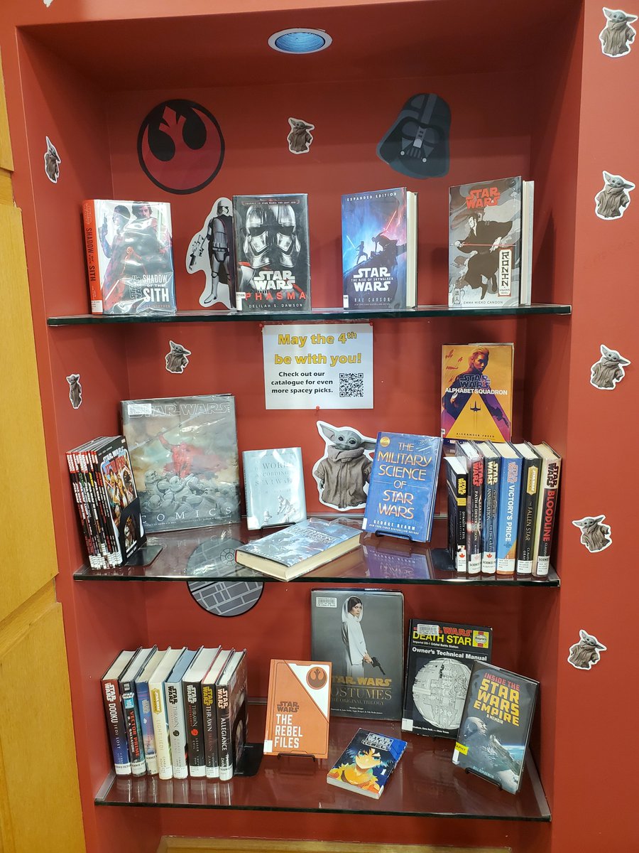 ✨May the 4th be with you! ✨
We have a lot of Star Wars material to keep you feeling the force. #MayThe4thBeWithYou