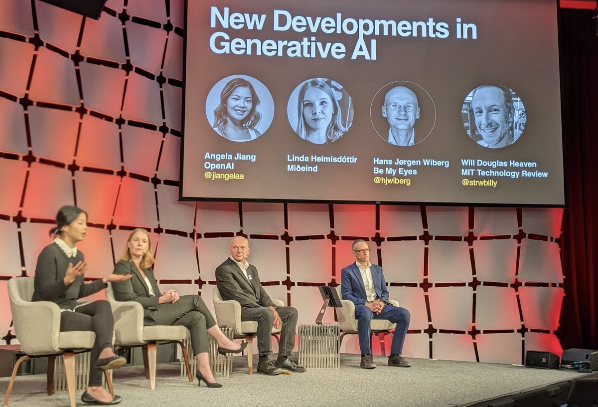abernathyca's tweet image. Opportunities, risks, ethics, accountability, accessibility, and much more. Looking forward to the new AI research and the creator economy sessions.
#emtechdigital #ai