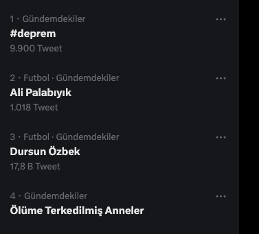 Hep buralarda kalalım kardeşler... Yoğun bir şekilde tweetlere devam!

Ölüme Terkedilmiş Anneler
