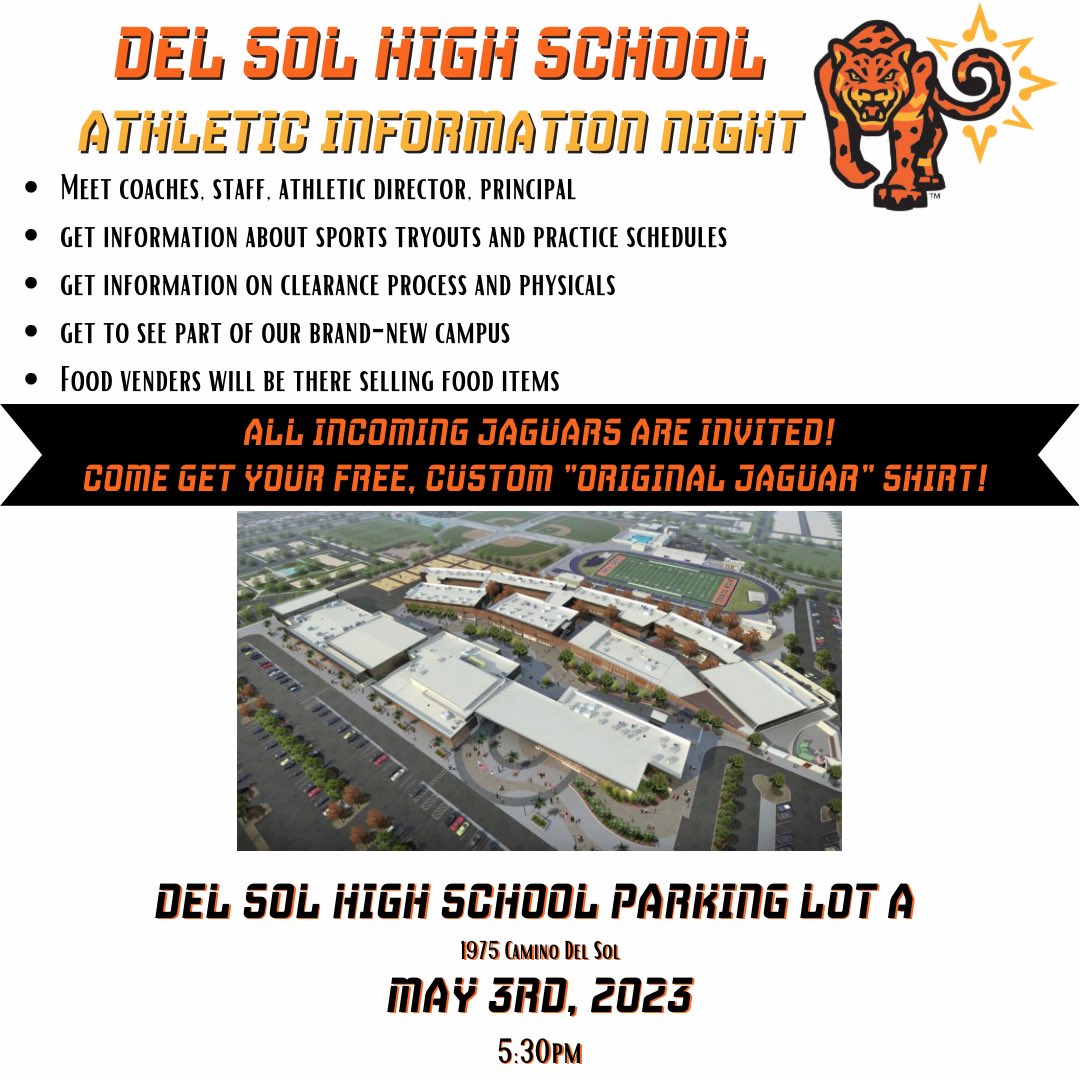 Del Sol High School Athletics tweet media