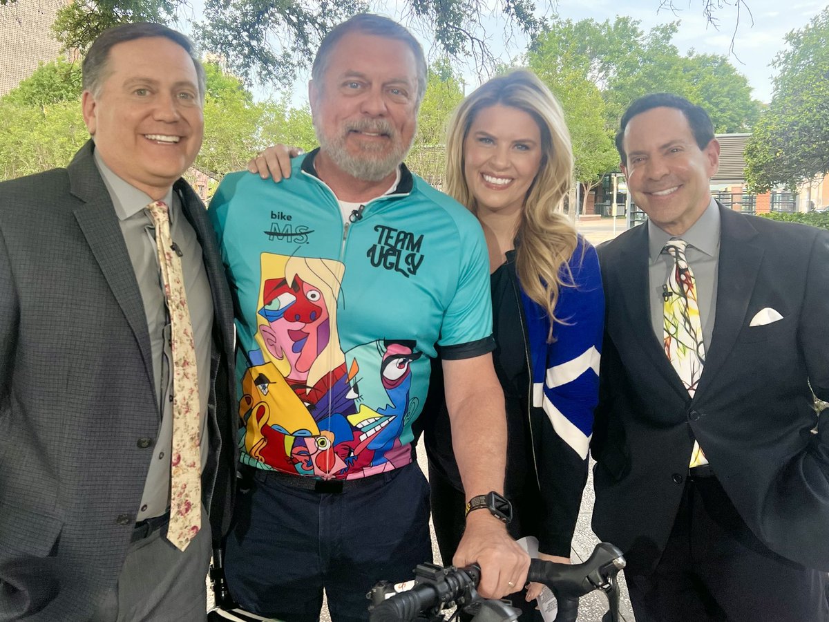 It was great to catch up with the Good Day gang today! Big thanks to everyone for helping promote Bike MS this weekend. And thanks to YOU for your support!  mssociety.donordrive.com/index.cfm?fuse…