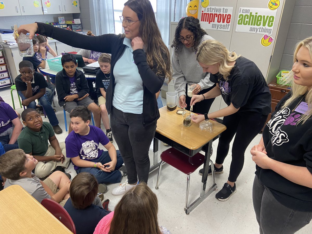 amygwatson18's tweet photo. MHS Health Science Anatomy Students were able to partner with MES 4th grade to teach them the body systems though experiments and questions. We @MilanCTE are grateful for our sister schools that allow us to incorporate knowledge into practical application. #LearnOneDoOneTeachOne https://t.co/ZfMeBqFjNU
