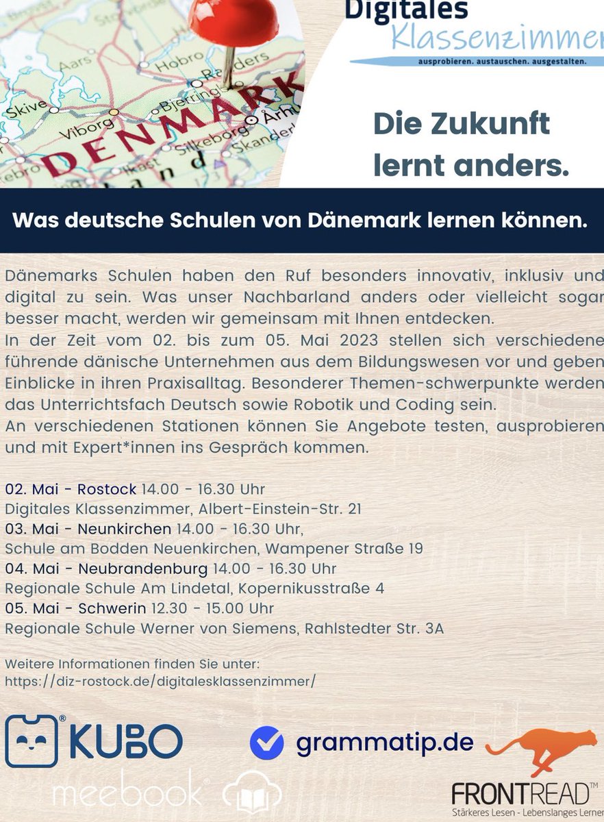 Was deutsche Schulen von Dänemark 🇩🇰lernen können. Gelungene Veranstaltung organisiert vom #DIZRostock @Christine_DIZ . Tolle Leute, neue Impulse und Anregungen für #DigitaleSchule in einer beeindruckenden digitalen Lernumgebung @macvopo . #twlz #MVedu @pimoroni