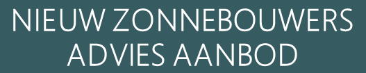 Pssst ... maak jij al gebruik van ons gratis #zonnebouwers-advies? Nog niet? Dit is je kans, want vanaf volgende week breiden we ons aanbod uit. Ah ja, voor ECoOB-aandeelhouders doen we er nog een schepje bovenop. Dus misschien al eens langsgaan bij ecoob.be/investeermee.