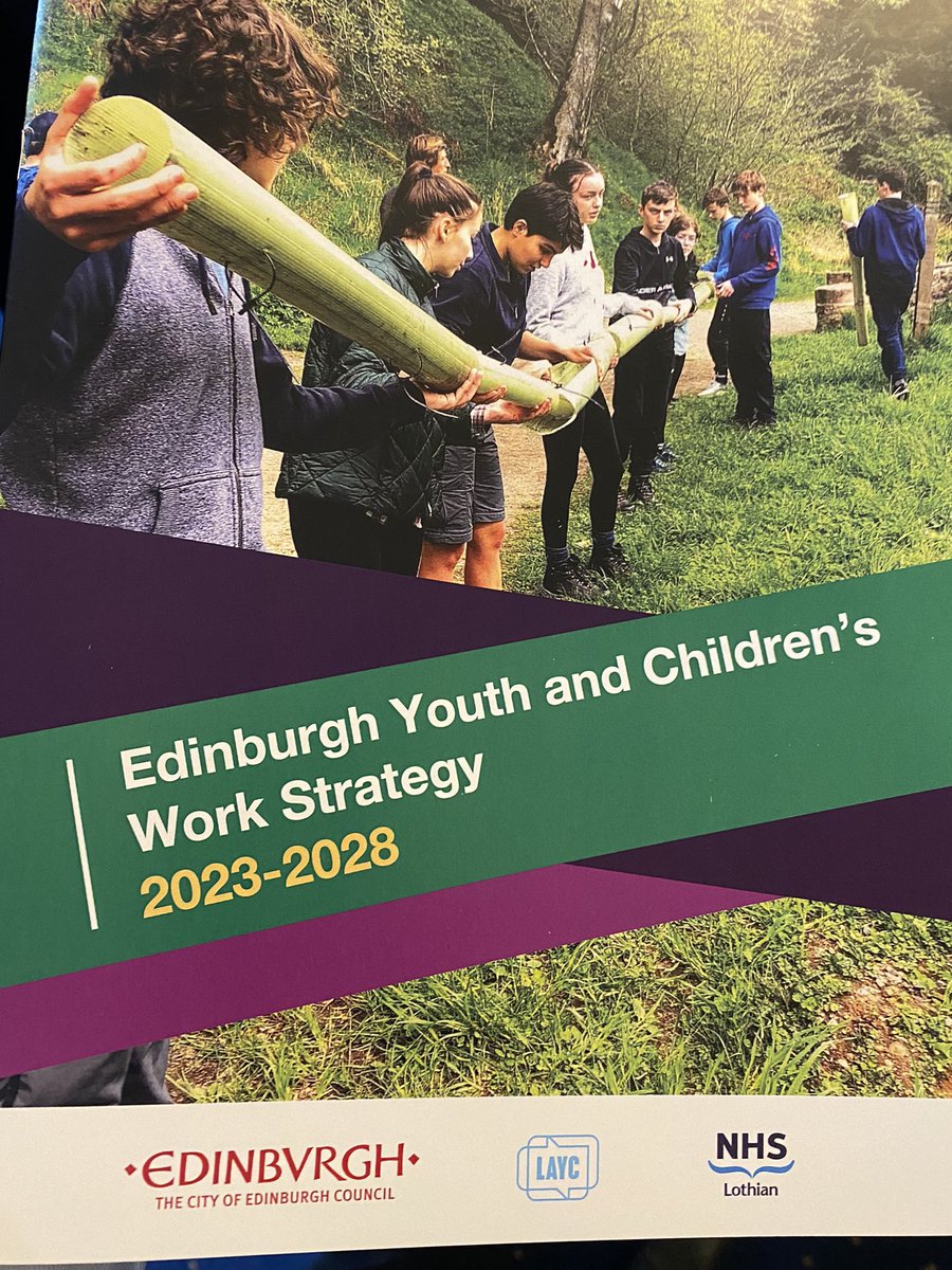 Super excited to be at the launch of the Edinburgh Youth and Children’s Strategy - hearing lots of great examples on the value, purpose and impact of youth work @LAYC2015 #youthworkworks #investinyouthwork