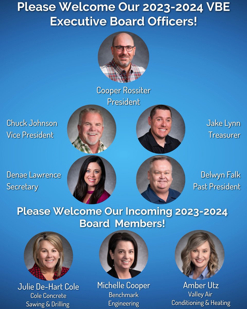 Very excited to be part of and amongst such a wonderful team of people and so grateful for the opportunity to serve on the board of directors. ✨

 #workforapurpose #bethechangeyouwishtosee #amberutz #purpose <a href="/VBExchange/">Valley Builders Exchange</a>