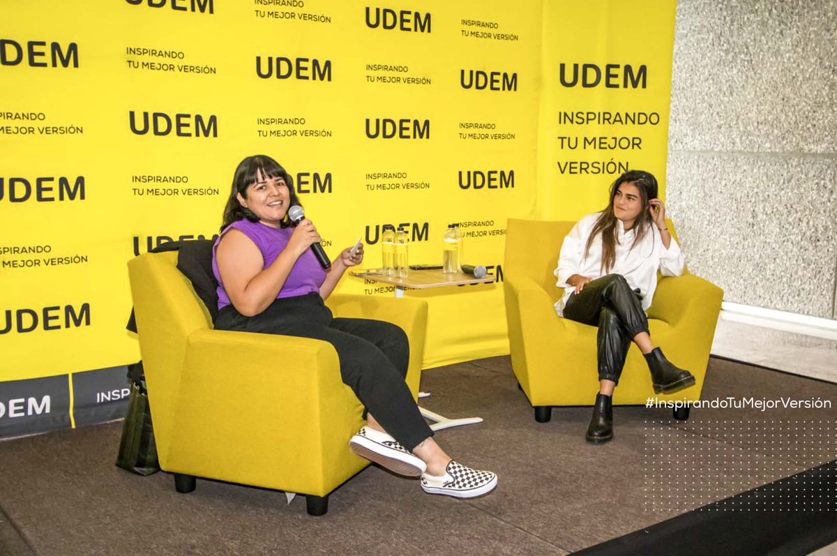 udem's tweet photo. #OrgulloUDEM
La jugadora de Tigres Femenil platicó con los estudiantes de su alma mater 💛 donde contó las claves para lograr su éxito deportivo. ✨
#InspirandoTuMejorVersión https://t.co/NLWBqiqUHI