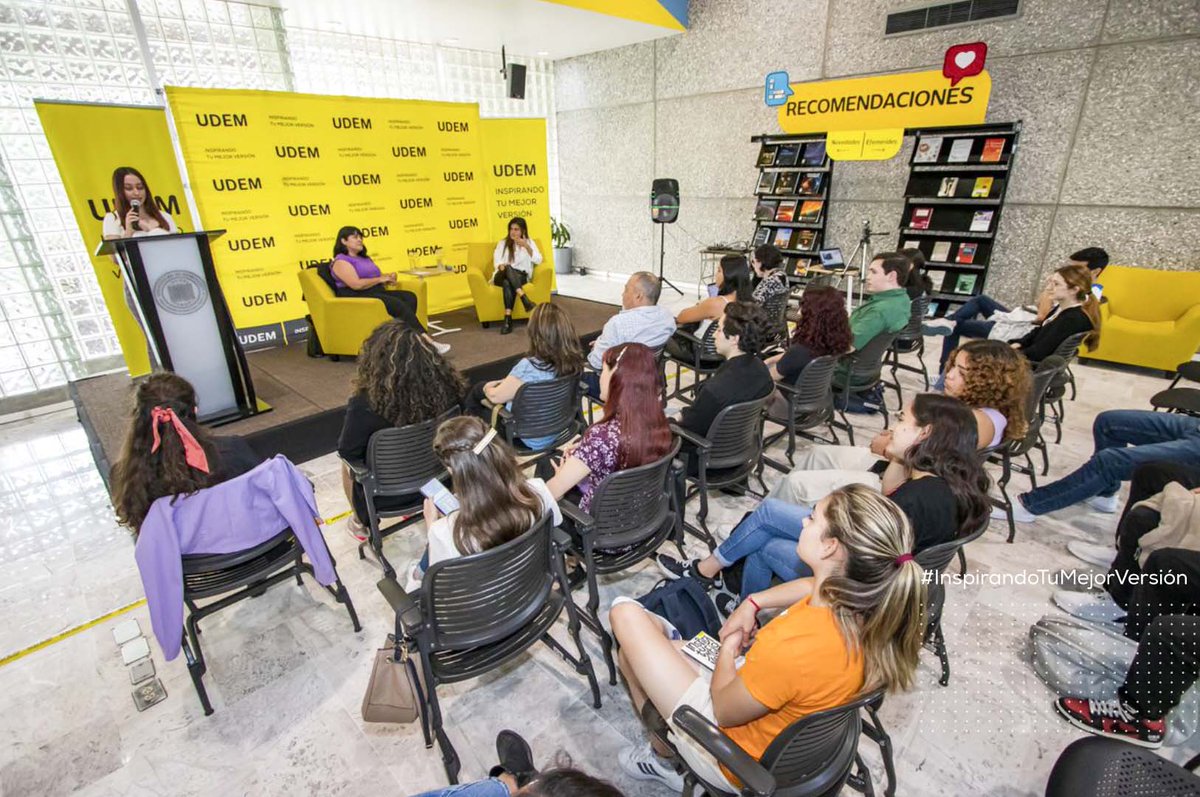 udem's tweet photo. #OrgulloUDEM
La jugadora de Tigres Femenil platicó con los estudiantes de su alma mater 💛 donde contó las claves para lograr su éxito deportivo. ✨
#InspirandoTuMejorVersión https://t.co/NLWBqiqUHI