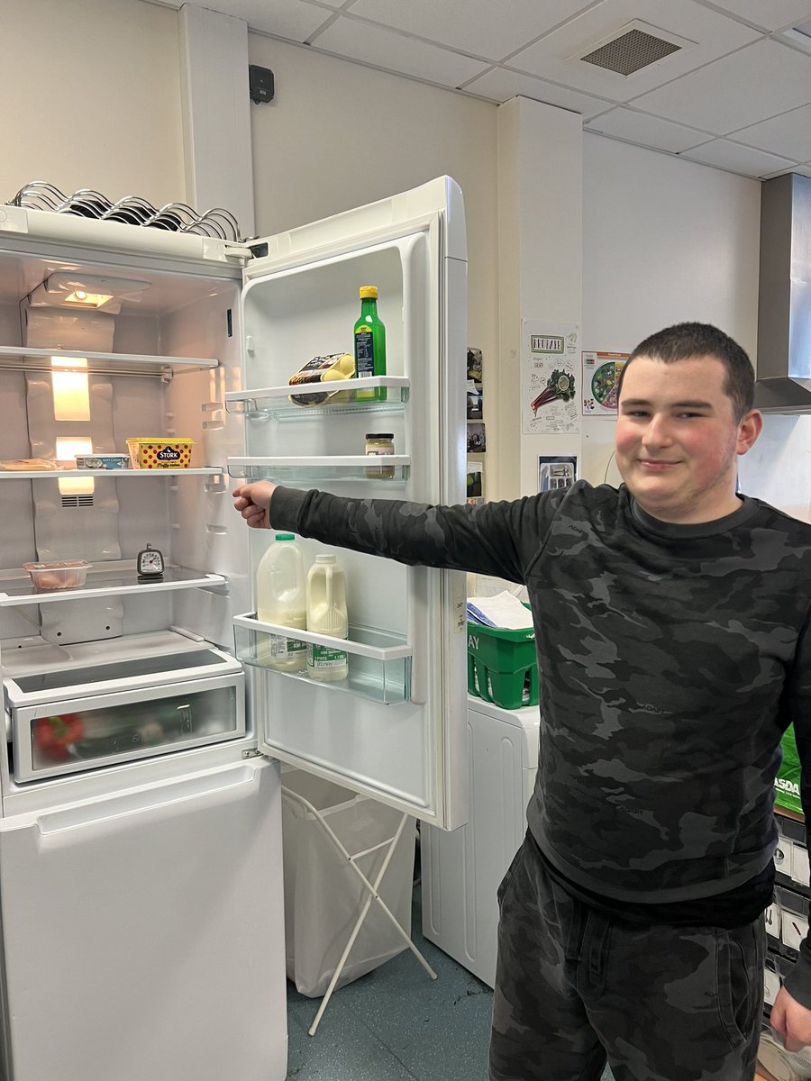 Do you know the correct place to store food products? Do you know what temperature your fridge and freezer should be? Pathways 1 students do. They can confidently store food safely and in the correct place. Well done everyone!