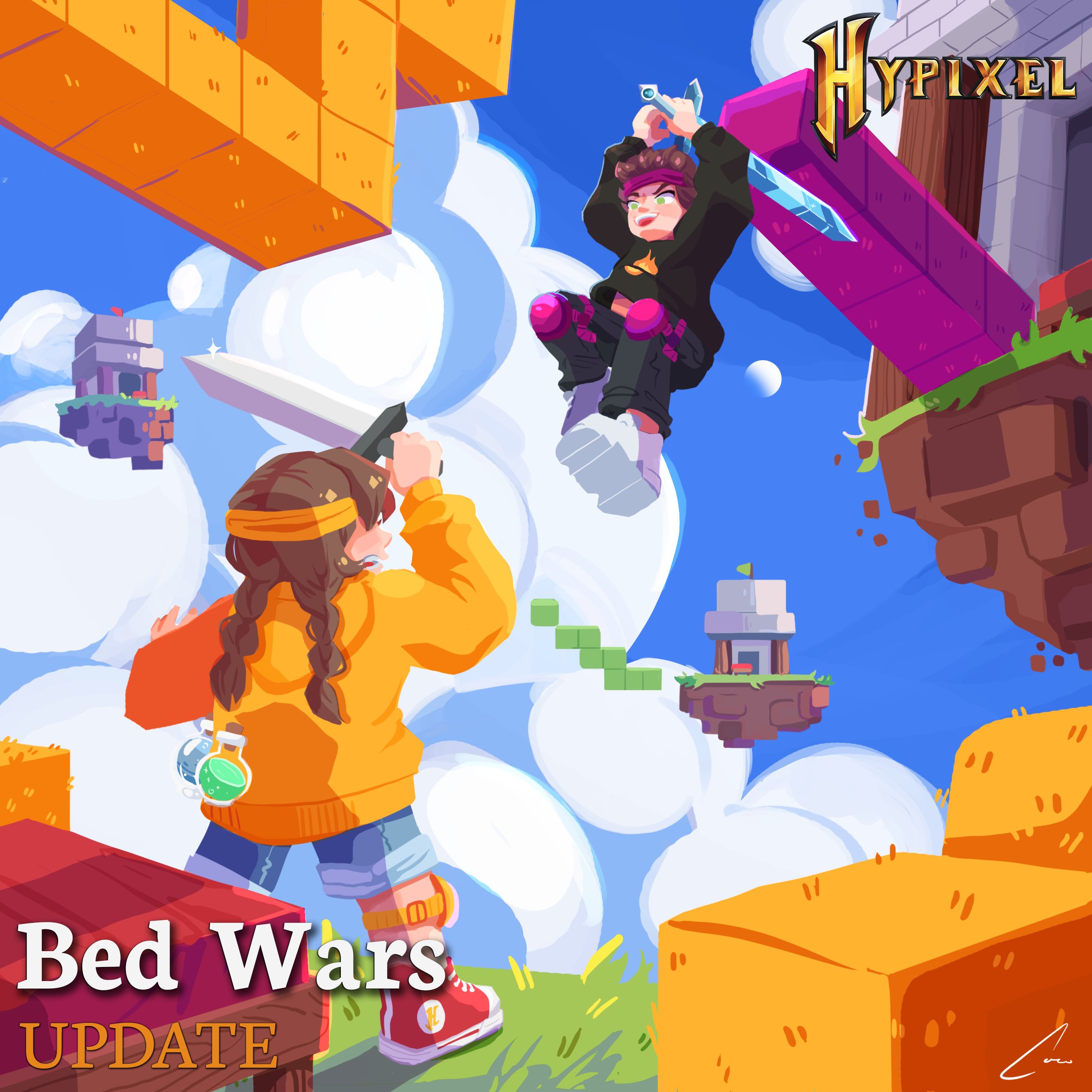 Bed Wars - HEY HYPIXEL