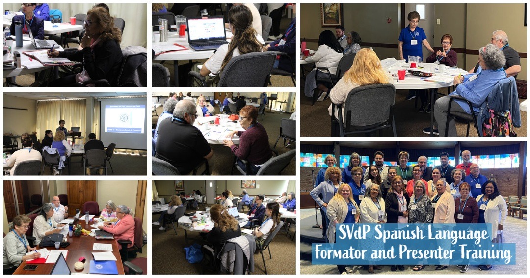 This week, Vincentians from across the country came together for the first Spanish Language Formator and Presenter Training. This training will allow us to better serve our Spanish-speaking neighbors in need. Thank you to all who attended!