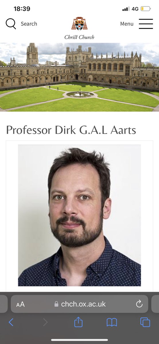 DischordCode's tweet image. Fun fact...Much of Harry Potter (including the stairway to The Great Hall and The Great Hall itself) was filmed within Christ Church College, Oxford. 

In real life, the professor of chemistry at Christ Church College is named Professor Dirk Aarts. 🧐🧐