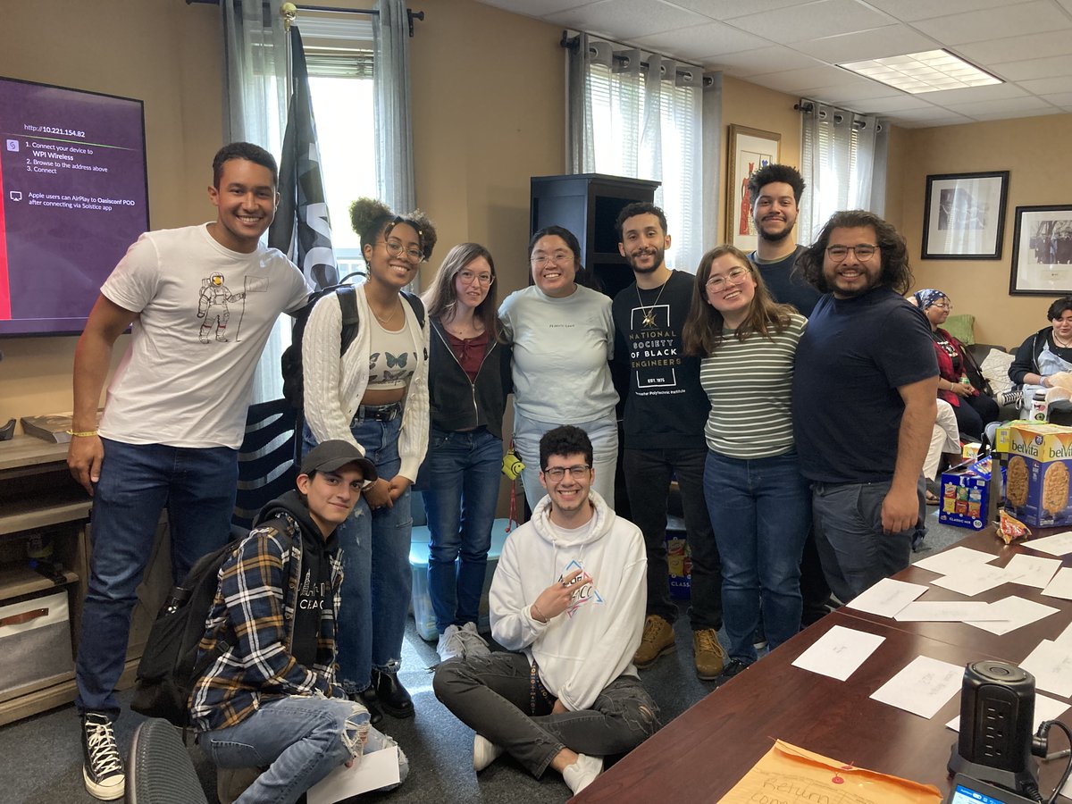 wpi_odime's tweet photo. Congratulations to the class of 2023! Nice to see you at the Connections Reunion before moving on to your next adventure😊

#WPI #ODIME #WPIDiversity #MulticulturalEducation #DiversityEducation #SocialJustice #SocialJusticeEducation  #WPITechTube https://t.co/6ZkqBWNLmp