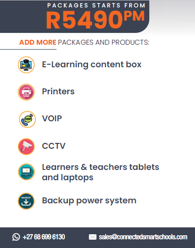 CSmartSchools's tweet photo. Get yourself the hottest data deals  and convenient plans with LearnerConnect by Connected Smart Schools &amp; MTN for only R99pm! Also Discover other exclusive deals on DiSaaS, uzothola more freedom and convenience.Don't miss out. FMI visits https://t.co/RrrQgO2CgE 
#Paylessgetmore https://t.co/EqZtuOxezN