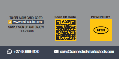 CSmartSchools's tweet photo. Get yourself the hottest data deals  and convenient plans with LearnerConnect by Connected Smart Schools &amp; MTN for only R99pm! Also Discover other exclusive deals on DiSaaS, uzothola more freedom and convenience.Don't miss out. FMI visits https://t.co/RrrQgO2CgE 
#Paylessgetmore https://t.co/EqZtuOxezN