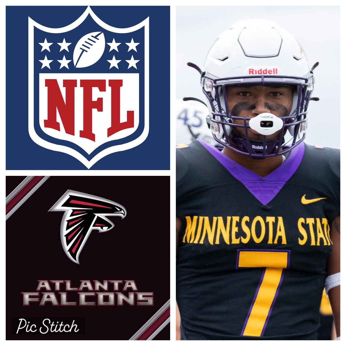 PerezSports's tweet image. Congrats to our client, Alijah McGhee, on being invited to the Atlanta Falcons’ Rookie Mini-Camp!  @Mcghee1001 @MinnStFootball @PerezSportsJP