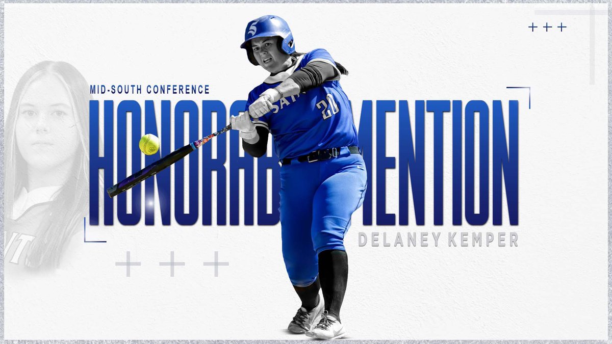 tmusaints's tweet photo. Congrats to softball players Delaney Kemper and Josie Wefer for being named MSC Honorable Mention.

@TMU_Softball 

#LetsGoSaints https://t.co/f9iI3Pd5rG
