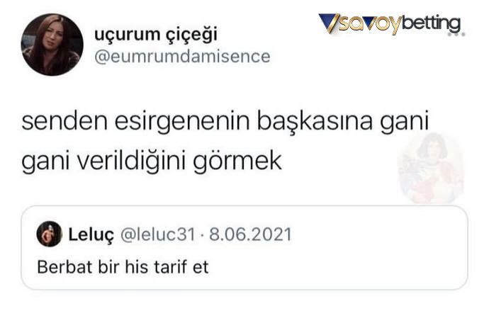 Berbat bir his tarif et..