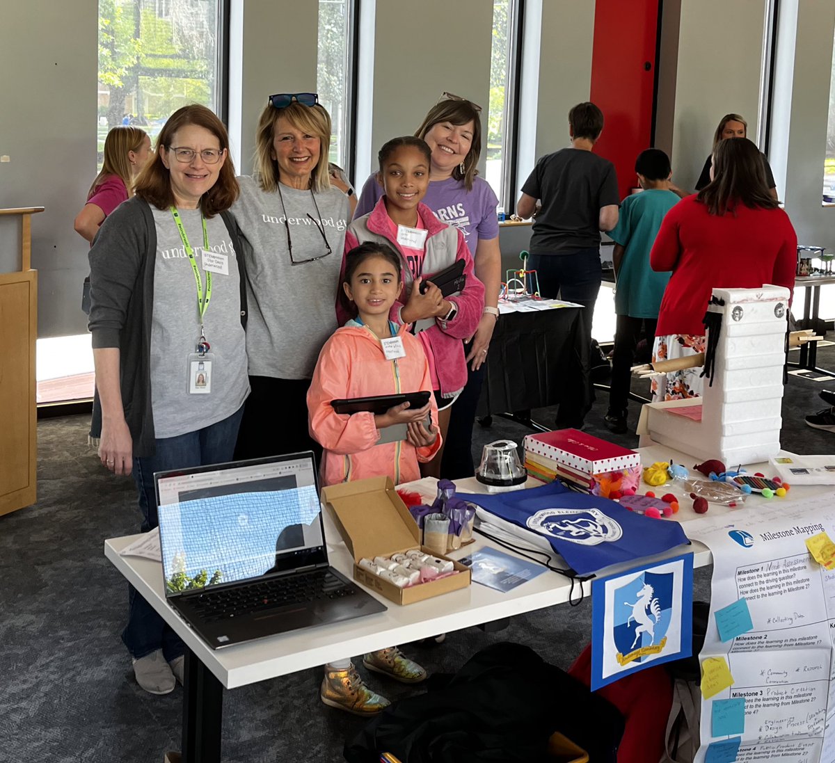 sanndavis's tweet photo. Great day of learning with  @underwoodgtm Ss , @J_will201 &amp; Carrie Oke. We presented our partnership with @IBM #WakeEdSummerSTEM project @STEMposium in downtown today @wakeedpa @wcpssmagnets @wcpssdll #ILOVEpublicschools @SamuelHershey https://t.co/LfK6TyAKqo