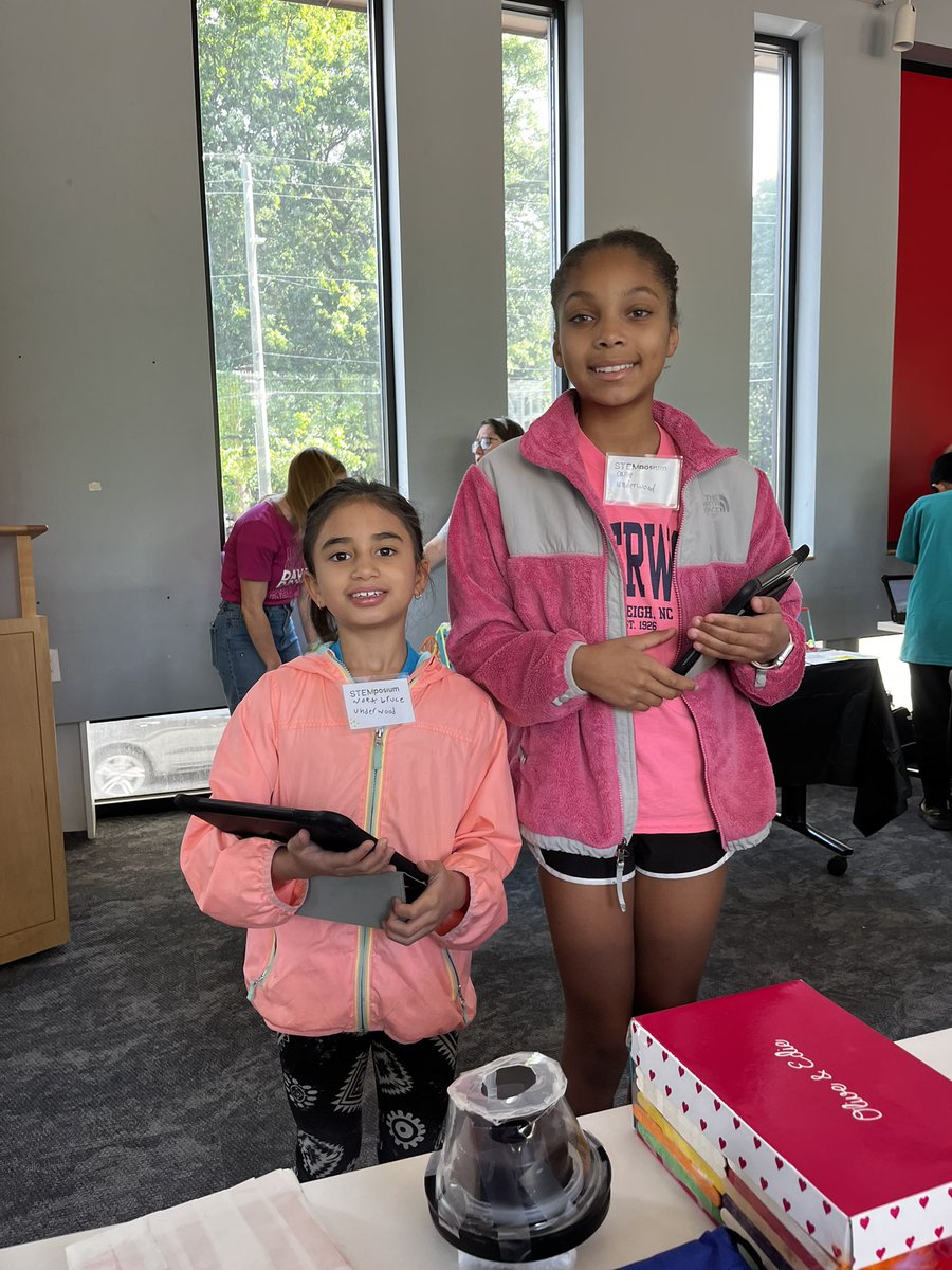 Great day of learning with  <a href="/underwoodgtm/">underwoodgtm</a> Ss , <a href="/J_will201/">𝔧𝔢𝔫𝔴𝔦𝔩𝔩𝔦𝔞𝔪𝔰</a> &amp; Carrie Oke. We presented our partnership with <a href="/IBM/">IBM</a> #WakeEdSummerSTEM project <a href="/STEMposium/">STEMposium</a> in downtown today <a href="/wakeedpa/">WakeEd PARTNERSHIP</a> <a href="/wcpssmagnets/">WCPSS Office of Magnet Schools (Choice Schools)</a> <a href="/wcpssdll/">wcpssDLL</a> #ILOVEpublicschools @SamuelHershey