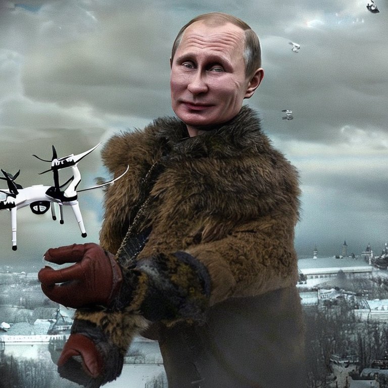 Baby Floki: Hello little sweet drone #AIArtwork #art #Putin #Moscow
<a href="/babyfloki/">Baby Floki Token</a>