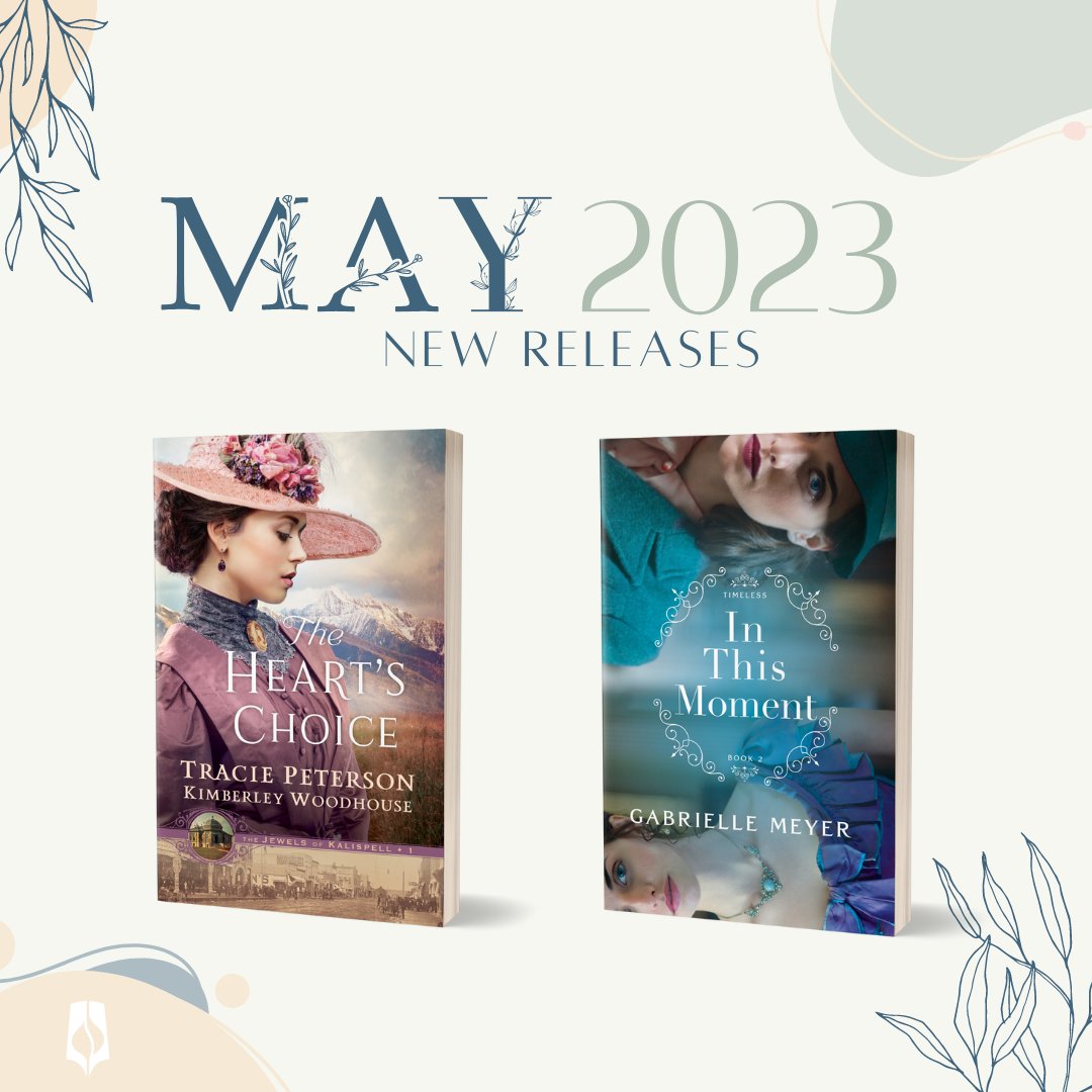 Congrats to <a href="/kimwoodhouse/">kimwoodhouse</a>  #traciepeterson <a href="/MeyerGabrielle/">Gabrielle Meyer</a> on your May releases!!
The Heart's Choice: bakerbookhouse.com/products/492068
In This Moment: bakerbookhouse.com/products/492070
#BHPFiction #TheHeartsChoice #TheJewelsOfKalispell #TraciePeterson #KimberleyWoodhouse