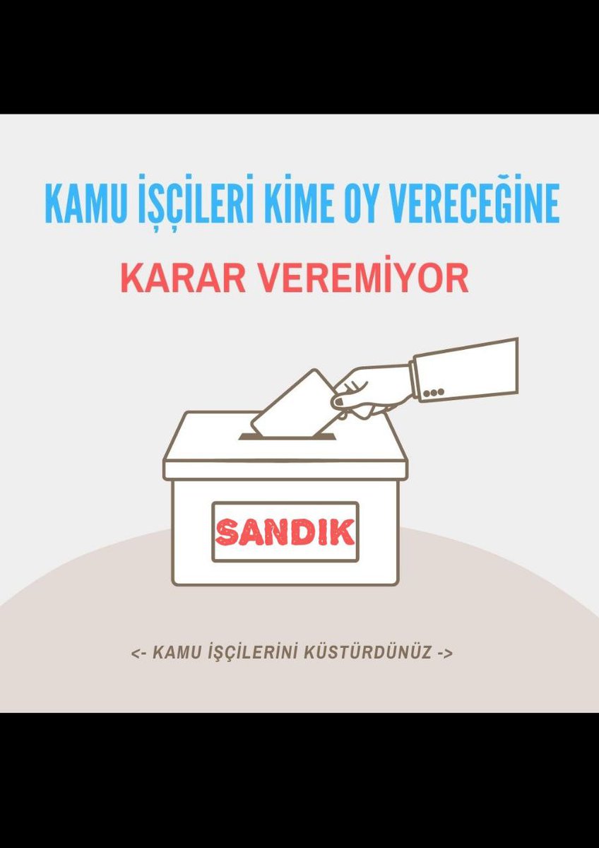 #kamuiscisizambekliyor
#vedatbilgn 
#kılıcdarogluk 
#MeralAkşener 
#turkiskonf
#harb_is
Siyasiler Oy,biz ise Alın Terimizin Hakkını istiyoruz...