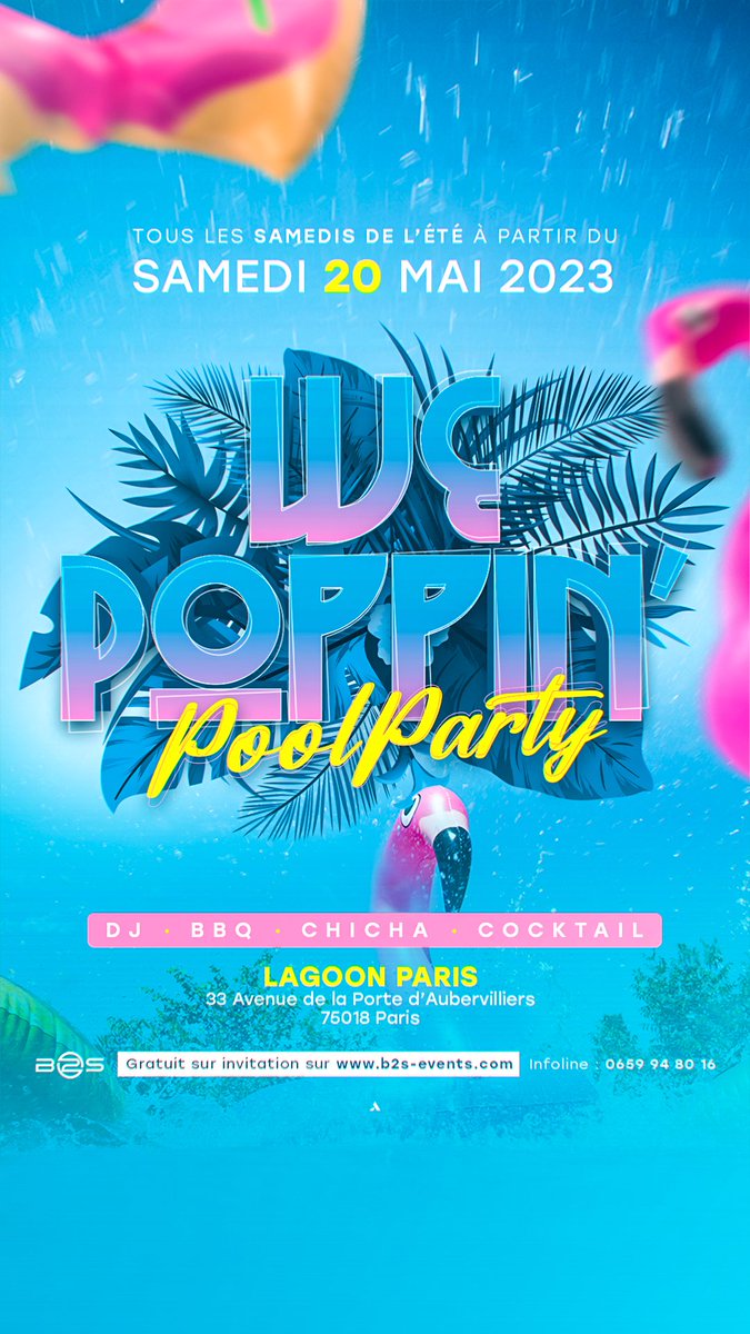 wepoppin_events's tweet image. We’re BACK , et cette année c’est in the watta💦💦🤒
On va faire grimper la température 🫣🧜🏽‍♀️🧜🏽‍♂️

Are you ready.. ?