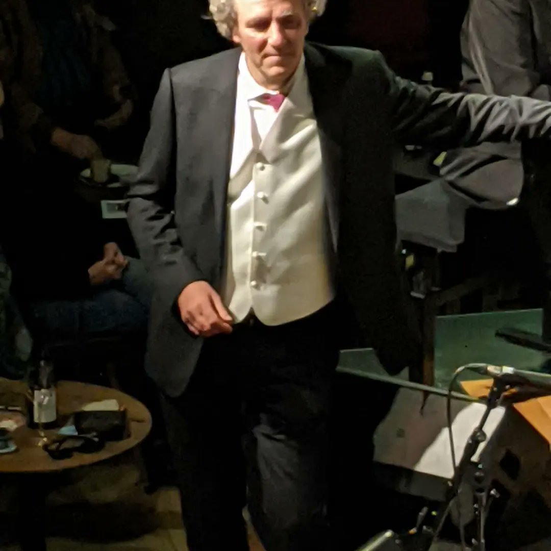 HarmonyInHarlem's tweet photo. Still on a high after Saturday's concert at Le #BalBlomet in #Paris with Laurent Mignard's Duke Orchestra.
A world premier of #Boola by #dukeellington with the scores discovered by me, coordinated with readings from Duke's original script. An important moment in #jazz history. https://t.co/h5AiGVfr7k