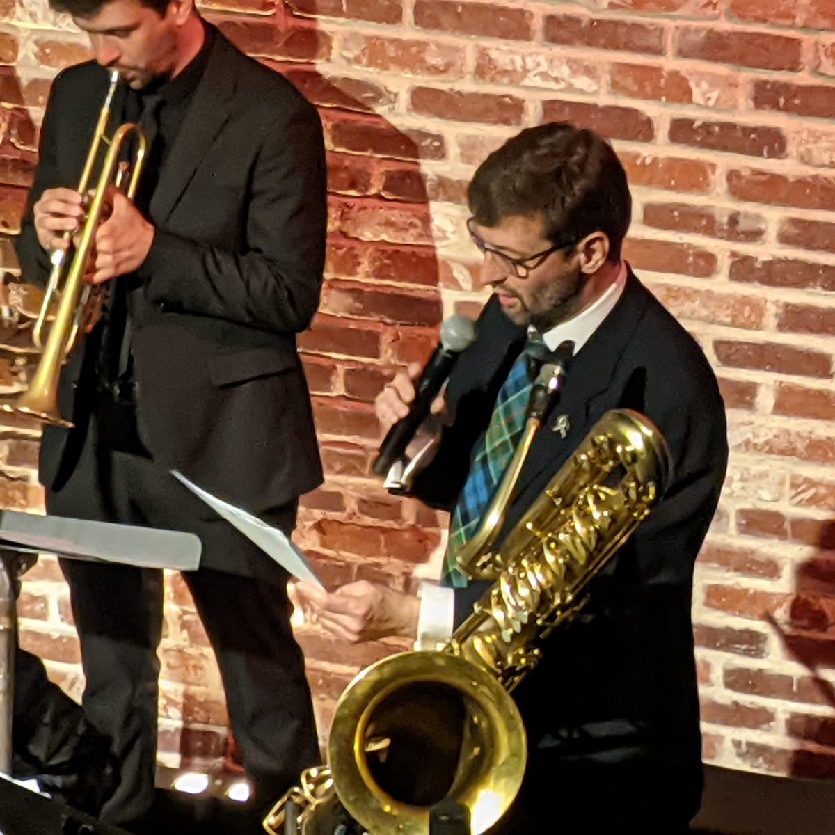 HarmonyInHarlem's tweet photo. Still on a high after Saturday's concert at Le #BalBlomet in #Paris with Laurent Mignard's Duke Orchestra.
A world premier of #Boola by #dukeellington with the scores discovered by me, coordinated with readings from Duke's original script. An important moment in #jazz history. https://t.co/h5AiGVfr7k