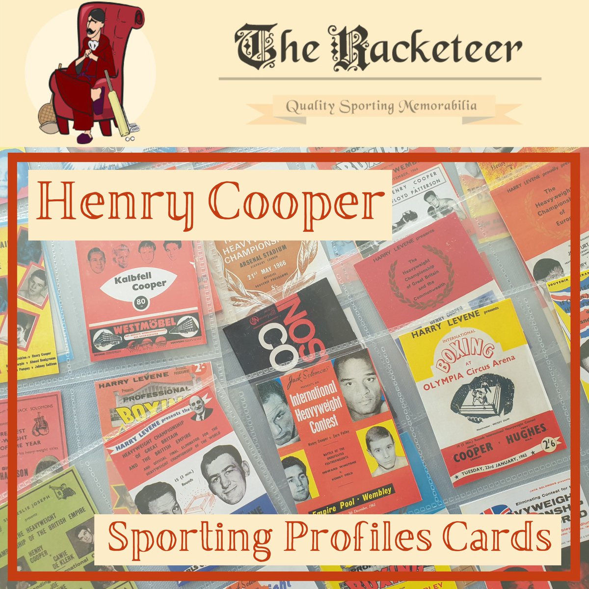 Born #OnThisDay in 1934, the #British #Boxing legend #HenryCooper

#boxingcards #sportscards #boxingmemorabilia

the-racketeer.co.uk/boxing-311-c.a…